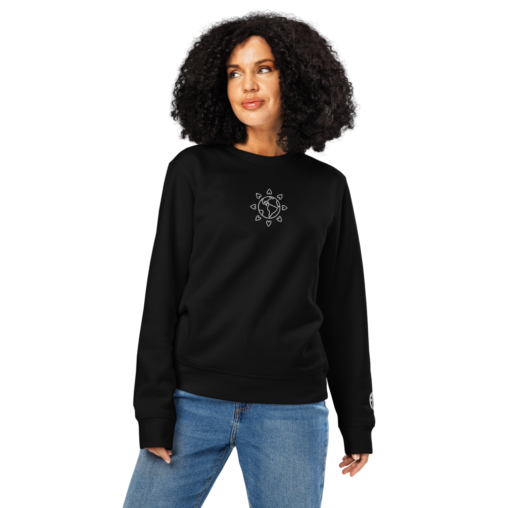 Unisex Organic Crewneck - Spread Love